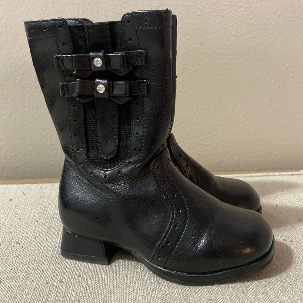 VTG Buster brown toddler girl boots size 6